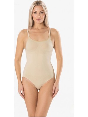 Formactive Kadın Inceltme Etkili Dikişsiz Korse Çıtçıtlı Zıbın - Slip Boy & Toparlayıcı Iç Giyim 1040
