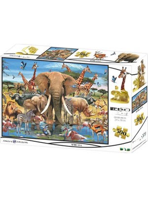 Solmazlar Online Mey Ithalat® Afrika 500 Parça Yetişkin Puzzle