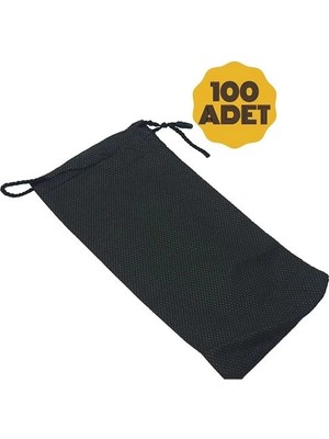Solmazlar Online Mey Ithalat® 100 Adet Gözlük Kılıfı Büzgülü Gözlük Koruma Kesesi  715161
