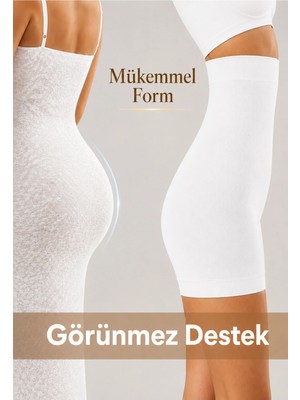 Formactive Yüksek Bel Uzun Paçalı Dikişsiz Korse 1020