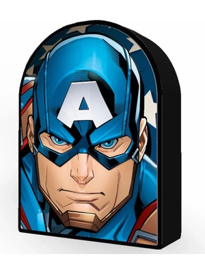Solmazlar Online Mey Ithalat® Captain America 300 Parça Puzzle 35584 - Metal Kutu