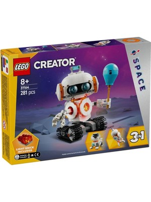 Solmazlar Online Mey Ithalat® 31164   Creator 3in1 - Uzay Robotu 281 Parça +8 Yaş