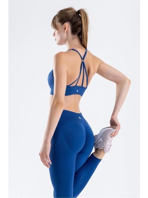 Formactive Çapraz Sırt Detaylı Ayar Askılı Destekli Seamless/dikişsiz Spor Büstiyer Tayt Takım