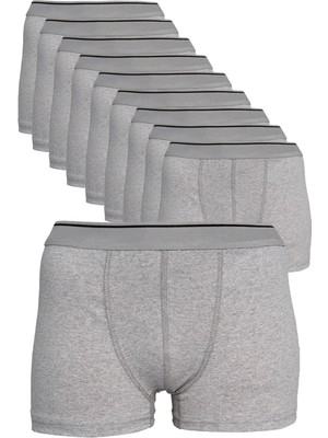 Nacar Store Erkek 12'li Paket Pamuklu Likralı Boxer