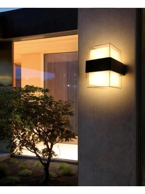Cata Prizma Bora LED Aplik 10W Gün Işığı 3200K Iç Mekan ve Dış Mekan