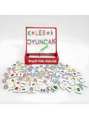 Manyetik Harfler ve Manyetik Matematik Sayı Seti - Magnet Yazı Tahtası Alfabe Sayılar