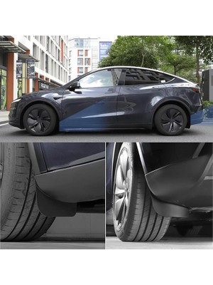 Model Y Juniper (2025-2026+) Uyumlu Kısa Stil Paçalık Seti – Sportif Koruma