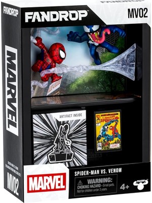 MV02-SPIDER-MAN Vs. Venom, Herhangi Bir Örümcek Adam Koleksiyonunu Geliştirmek Için Elit Bir Ek