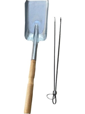 Ateş Seti, Kömür Küreği ve Köz Maşası, Soba Şömine ve Mangal Için Ideal Kullanım