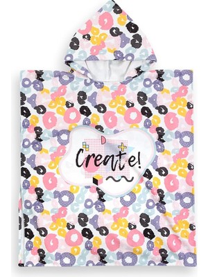 Çocuk Panço 7-10 Yaş Plaj Havlusu Create