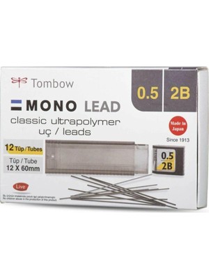 Mono Lead 0.5mm 2b Min (Uç) 12'li Kutu