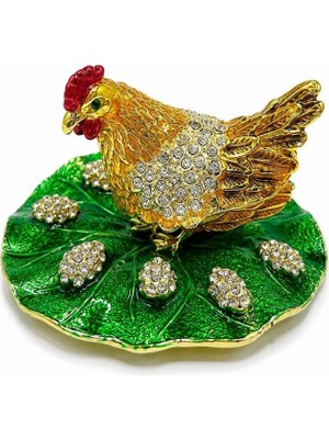 Marsilyan™- Swaroski Taşlı Tavuk ALK5708