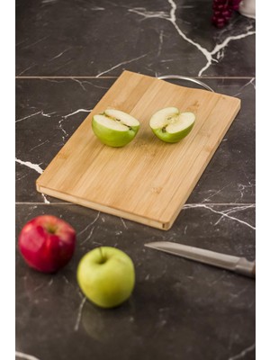 Bambu Kesme Tahtası Sunum Tahtası 20X30