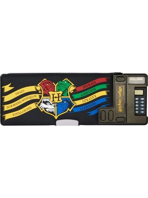 Smiggle Harry Potter Pop Out Kalem Kutusu Siyah – Bölmeli, Gizli Gözlü, Okul Kalemliği