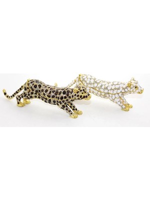 Marsilyan™- Swaroski Taşlı Leopar ALK2077