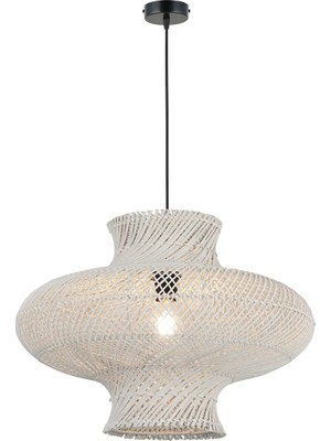 Lucea Rene 50 Lk Beyaz Patine Bambu Tekli
