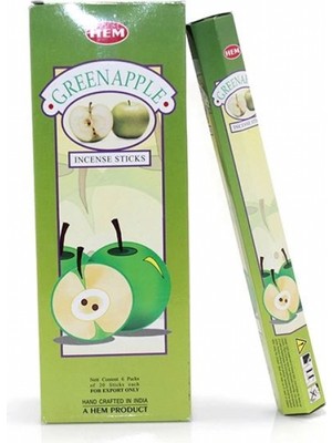 Marsilyan™- Hem Green Apple Aromalı Çubuk Tütsü
