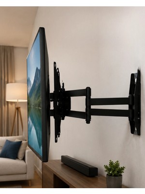 Marsilyan 27 55 Inç Hareketli Tv Askı Atı Duvara Monte Tv Taşıyıcı
