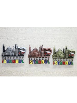 Marsilyan™- Sarkaçli Istanbul Temalı Magnet ALK4314