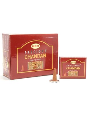 Marsilyan™- Precious Chandan Aromalı Konik Tütsü