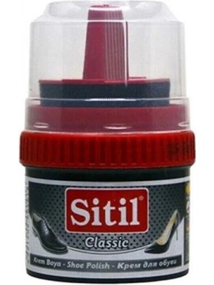 Marsilyan™- Sitil Classic Siyah Ayakkabı Boyası 60GR