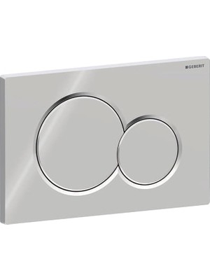 SIGMA01 Tetikleme Plakası, Krom Kaplı Plastikten Yüksek Kaliteli Basma Plakası, 2 Miktarlı Yık