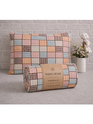 Sheri Home Lastikli Çarşaf Seti %100 Pamuk Yumuşak Dokulu-Kaymaz Tam Geçmeli Fitted Sheet –premium Pamuk 120X200/ 180X200 / 200X200