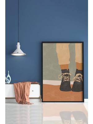 Tekli Tablo Çerçeveler Dekorasyon Ev Dekoru 50X70 Tablo 50 x 70 Çerçeve Tekli 183 ÖZC-183