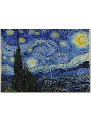 Tablo Vincent Van Gogh Deliliğin Kıyılarında