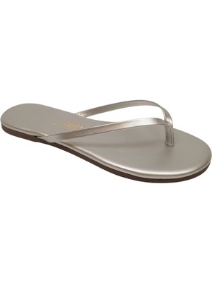 Tkees Klasik Silver TK-2059 Kadın Terlik