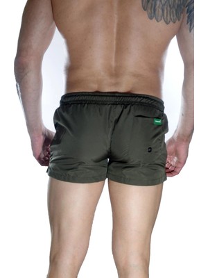 MiraLive Modlive Erkek Yeşil Mini Mayo Short