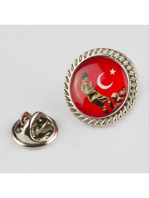 MiraLive Ay Yıldız Yaka Rozet