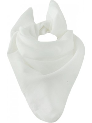 MiraLive Beyaz Renkli Bandana 50*50