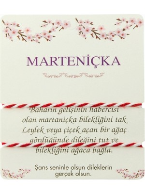 MiraLive 2 Adet Marteniçka Ip Bileklik ( Toptan Marteniçka Bileklik)
