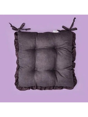 Matmel Soft Nora Sandalye Minderi - Antrasit - 40X40 cm