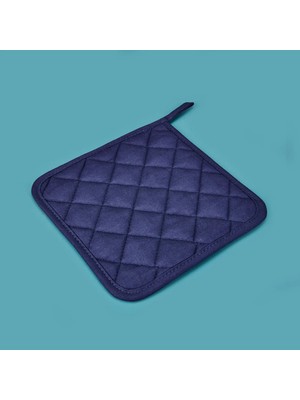 Matmel Gabardin Tutaç - Lacivert - 20X20 cm