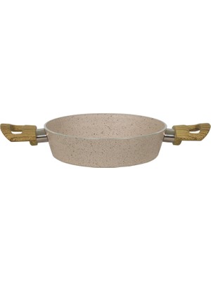 Mehtap Sahra Granit Görünümlü Sahan 20 cm 4 Adet