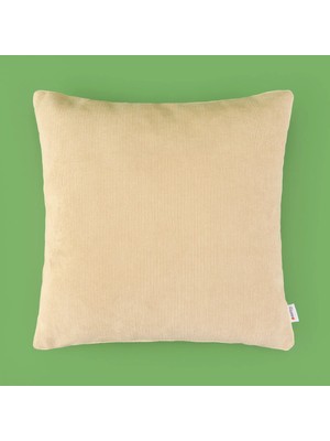 Matmel Soft Penny Kırlent - Bej - 43X43 cm