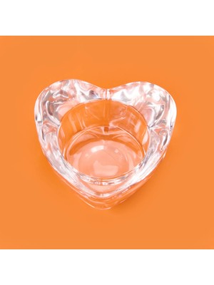 Matmel Deco Heart Mumluk - Şeffaf -6,8X2X8 cm