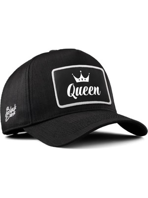 BlackBörk Cordura Queen Logolu Siyah Beyzbol Şapka