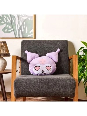 Matmel Kuromi Figürlü Yastık - Mor - 37X30 cm