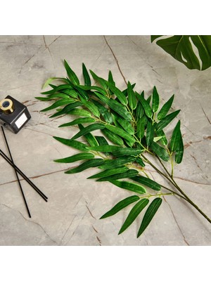 Matmel Deco Yapay Bamboo Yaprağı - Yeşil - 64 cm