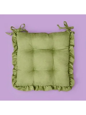 Matmel Soft Nora Sandalye Minderi - Yeşil - 40X40 cm