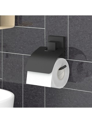 Matmel Easy Fix Kapaklı Tuvalet Kağıtlığı