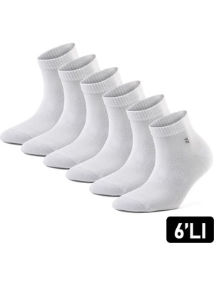 Just Inner Erkek 6'lı Pamuklu Patik Çorap Mevsimlik Nefes Alan (14200)