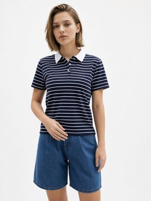 Loft Regular Fit Kadın Polo K.kol