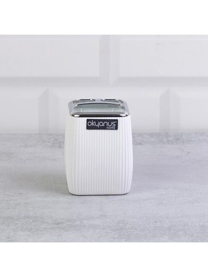 Matmel Home Çizgili Kare Diş Fırçalık - Asorti