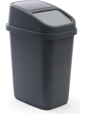 Matmel Vinto Çöp Kovası - Gri - 5 Lt