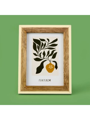 Matmel Deco Lecce Çerçeve - Kahverengi - 13X18 cm