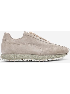 Valmenti Erkek Hakiki Deri Bej Süet Sneakers & Spor Ayakkabı 1202 2891-435 Erk Ayk Y26 Lıno Suet